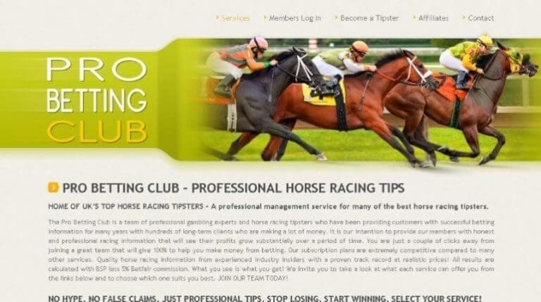 pro betting club review