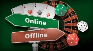 Gambling Online vs Offline