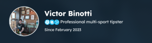 victor binotti best tennis tipster 2024