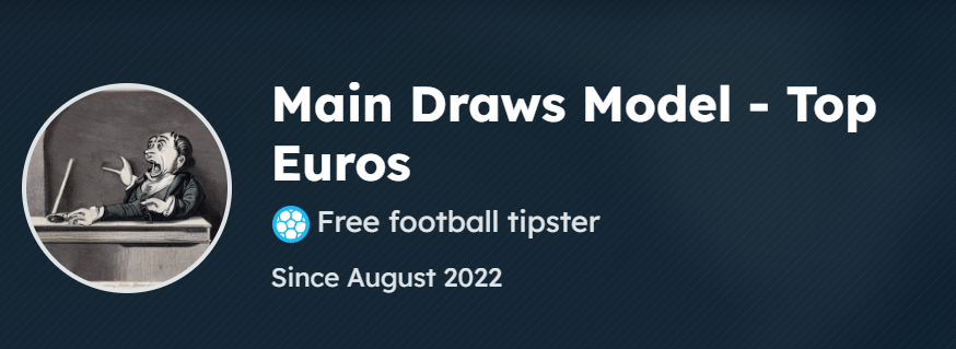 main draws model top euros Tipstrr Best Tipsters