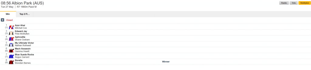 betfair trading horse racing